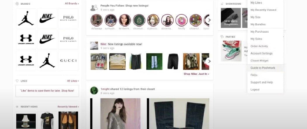 how to delete your Poshmark account