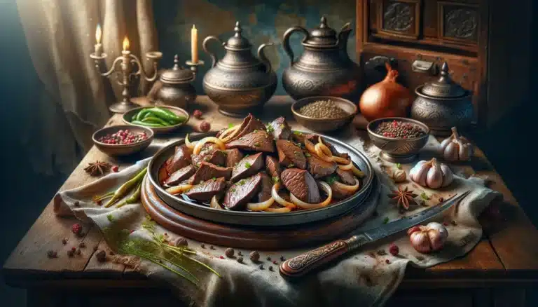 Albanian Liver Recipe