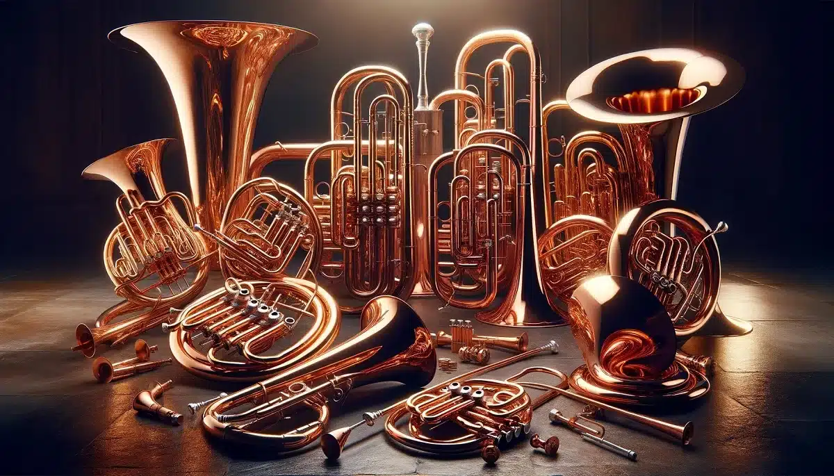 Copper Wind Instruments