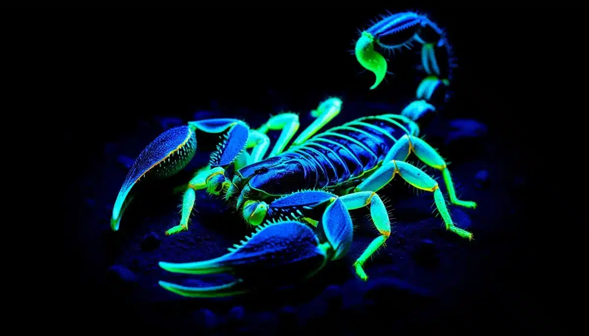 Discovery of the Shining of Scorpions