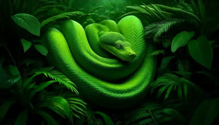 Dreaming of a Green Snake