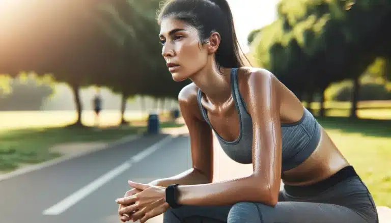 Seeing Sweat in a Dream