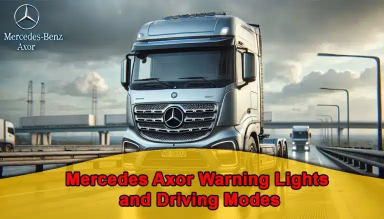Mercedes Axor Warning Lights